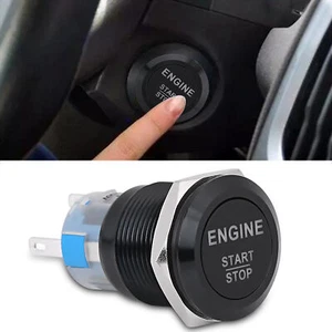 Universell Auto Motor Startknopf Druckschalter Drucktaster Zündung Starter 12V - Bild 1 von 12