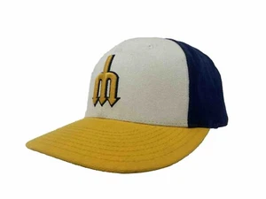 Seattle Mariners American Aguja Cooperstown Sombrero Ajustado Talla 7 1/4 - Imagen 1 de 6