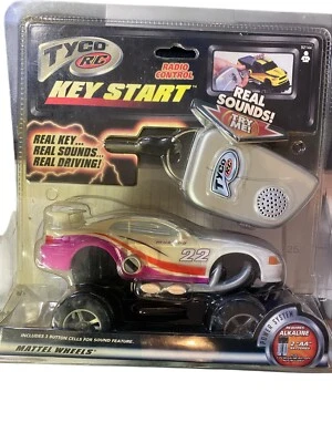 VINTAGE TYCO RC KEY START RADIO CONTROL MUSTANG CAR IN PACKAGE CHILDS KIDS TOY - Image 1 of 4