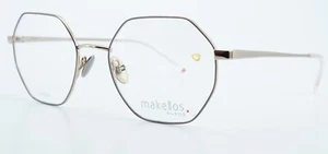 MAKELLOS POTSDAM Brille ME 1039 C3 Marienfelde 19G Titanium 201 48-18 140 Silber - Picture 1 of 12