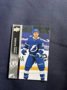 2021-22 Upper Deck Series 1 Yanni Gourde #160 Tampa Bay Lightning - Picture 1 of 1