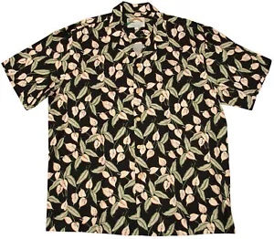 Paradise Found Herren Tom Selleck Magnum PI Mini Anthurium hawaiianisches Shirt - Bild 1 von 5
