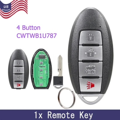 Llavero remoto inteligente de entrada sin llave para Infiniti M37 M56 2011-2013 CWTWB1U787 Foto 1 de 4