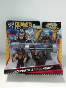 WWE RUMBLERS UNDERTAKER & MARK HENRY MATTEL - Imagen 1 de 4