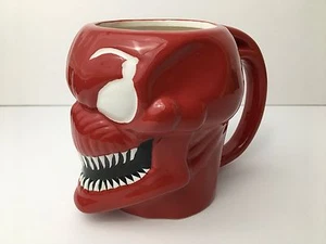 Taza de café Marvel Venom Monster Face Spider Man roja 16 oz excelente 2015 - Imagen 1 de 12