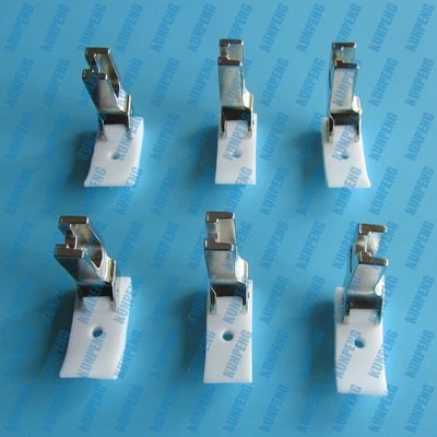 CONJUNTO DE 6 PÉS PARA MÁQUINA DE COSTURA INDUSTRIAL PÉS TUBULAÇÃO PÉS - Imagem 1 de 4