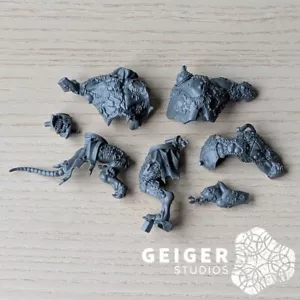 Warhammer AoS Skaven Bits | Skaventide Rat Ogor | Muscled Body Set (Sculpt C) - Bild 1 von 1