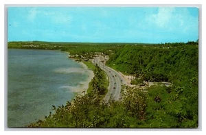 Marine Drive Highway Guam UNP Chrome Postcard S27 - Picture 1 of 2