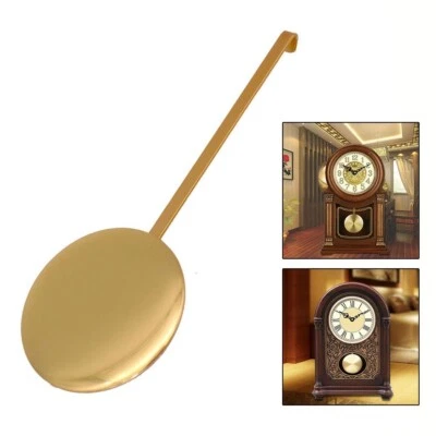Pendulum Quartz Replacement Parts Swing Movement Clock Pendulum High Gloss Gold - Image 1 of 4