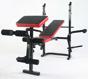 Adjustable Folding Weight Bench Flat Incline Exercise Fitness Lifting Bench 