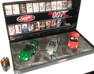 Minichamps 041202 James Bond "Die Another Day" Set of 3 Cars all in 1:43 Scale. - Picture 1 of 9