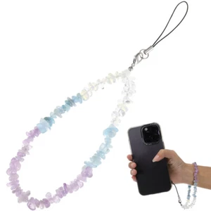 Miss Mobile Phone Beaded Lanyard Strap Charm Chain Cell Jewelry Accessories - Zdjęcie 1 z 12