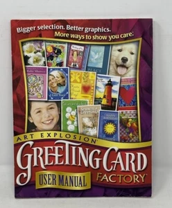 Tarjeta de felicitación Art Explosion manual de lujo de fábrica solo 2002 Nova - Imagen 1 de 8