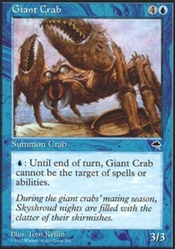 Giant Crab - Tempest # MTG Magic The Gathering - Image 1 of 1