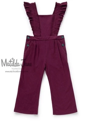 MATILDA JANE Girls EUC Moments with you Science Central Purple Romper size 10 - Image 1 of 4