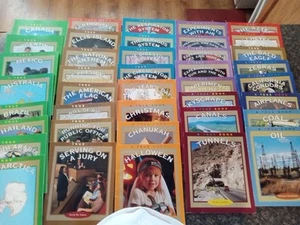 Lot of 40 - Scholastic True Books Civics Transportation Countries Experiments - Picture 1 of 11
