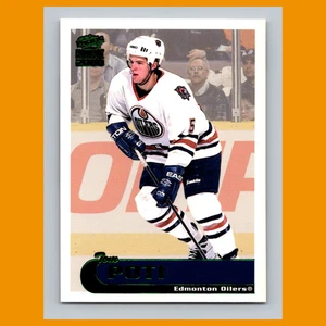 Tom Poti #94 1999-00 Pacific Paramount Emerald Edmonton Oilers Hockey Card NHL - Picture 1 of 3