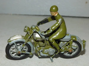Halbmond Spielzeug ?  WW2 Army Dispatch Rider Motorrad grün - Bild 1 von 2