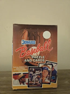¡¡Caja de cera de béisbol Donruss 1987!! MADDUX, MCGUIRE, JACKSON, BONDS, CLARK, SIERRA?? Foto 1 de 4