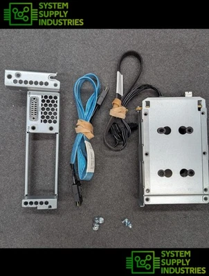 HP DL380 G9 2xSFF HDD Backplane/Cage w/cables + screws P/N 747599-001/773095-001 - Image 1 of 4