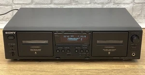 Superb Sony TC-WE475 Twin Cassette Tape Deck + Pitch Control - Fully Working - Picture 1 of 19