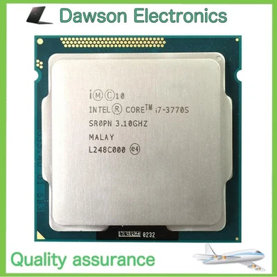 Intel Core SL0PN i7-3770S 3.1 GHz Quad-Core 8MB LGA 1155 CPU Processors - Image 1 of 4