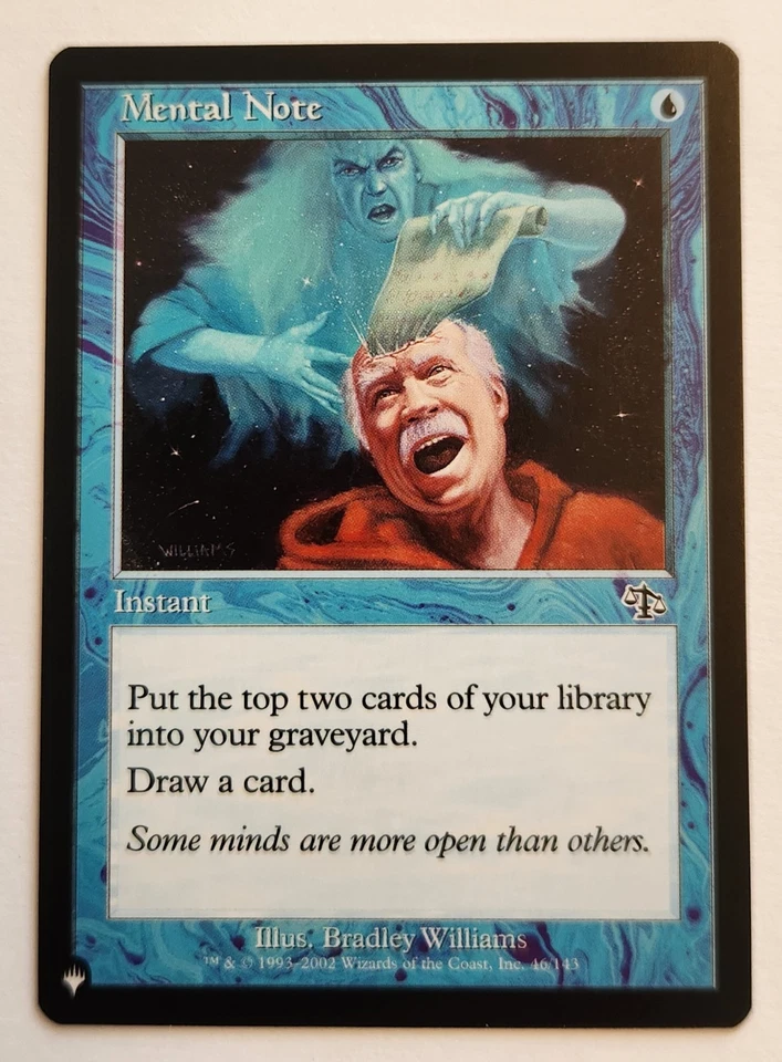 Mental Note Judgment the List Regular #46 NM+ - Image 1 of 1