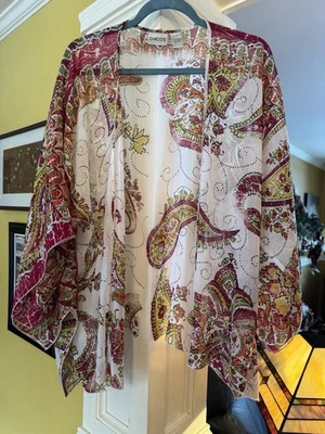 Kimono Chicos Talla 2 3 Gasa Sobre Pieza Foto 1 de 2