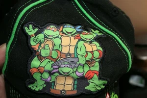 Rare VTG Teenage Mutant Ninja Turtles TMNT Kids Baseball Cap Hat Adjustable OSFM - Picture 1 of 12