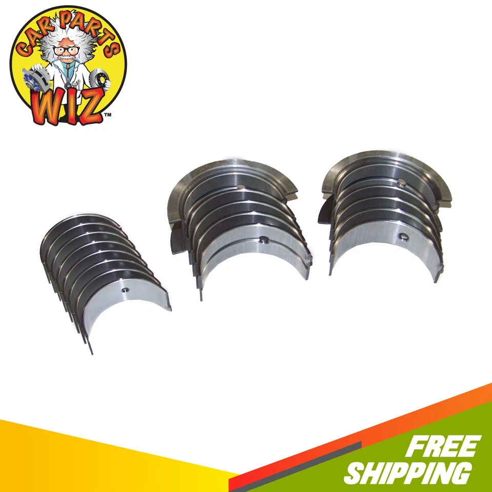 Rolamentos de haste principal do motor compatíveis com 82-88 Nissan Sentra Pulsar 1.5L 1.6L E16i E16S - Imagem 1 de 1