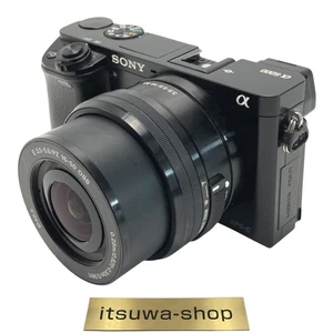 Sony A6400 Negro Inglés OK! (SC3113!!) Cuerpo solo de Japón 2575629 negro - Imagen 1 de 8