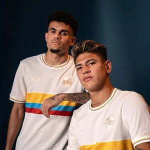 Camiseta de Fútbol Adidas Oficial Colombia 2024 100 Aniversario Hombre Nueva 3XL - Imagen 1 de 15