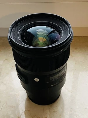 Lente artística Sigma 24 mm F1.4 para Sony E - negra Foto 1 de 4