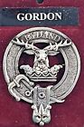 Gordon Scottish Clan Crest Pewter Badge Or Kilt Pin