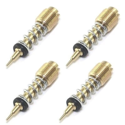 4X For Yamaha YZF750 FZX700 XJ600S XJ900 XS1100 Carb Fuel Air Mixture Screw Set Foto 1 de 2