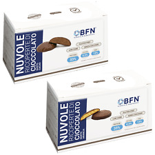 BFN Nuvole ricoperte Biscotti proteici 3 x 40 gr Low Carb Dieta Chetogenica
