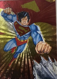 Superman Doomsday Skybox Master Series DC Double Sided Spectra Etched card #DS3 - Picture 1 of 2