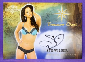 BenchWarmer 2014 Treasure Chest Syd Wilder Authentic Autograph Insert Card