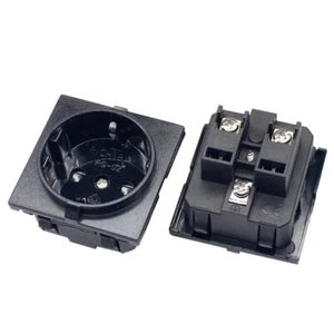 Rich bay RG-02 European Germany waterproof schuko socket outlet snap-in RG-02 - Picture 1 of 6