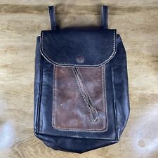 ANTIQUE WWII WW2/1950s ERA ENGLISH LEATHER BICYCLE BAG POUCH AMAZING CONDITION