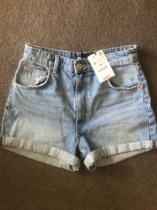 Las mejores ofertas en Pantalones cortos Zara Regular Talla 10 para Mujer |  eBay