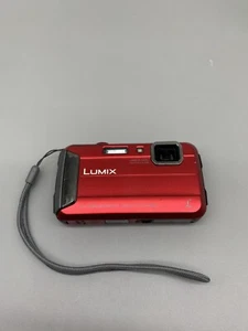 Panasonic Lumix DMC-TS30 16.1MP Digital Camera Red with Battery -Fair - Picture 1 of 6