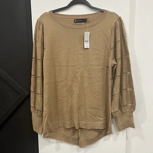 NWT New York & Co Puff Sleeve Sweater Size XL - Picture 1 of 6
