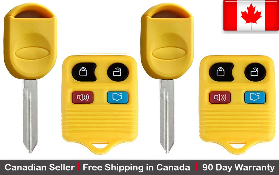 2 nuevos llaveros remotos de repuesto para Ford Lincoln Mazda Mercury 80/40 chip Foto 1 de 1