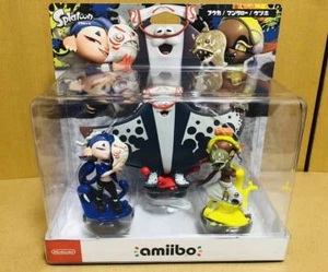 Nintendo Amiibo Splatoon 3 Series Surimi Union Set Fuuka Mantaro Utsuho New - Picture 1 of 4