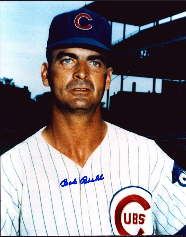 鲍勃·布尔亲笔签名 8 x 10 彩色照片立方体签名勇敢的菲利普斯 D.2001 — 第 1/1 张图片