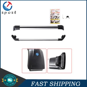 Barra transversal de 2 piezas riel portaequipajes de techo apto para Hyundai Tucson 2016-2020 - Imagen 1 de 11