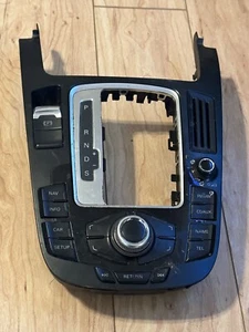 2008-2012 Audi A4 Center Console Gear Shifter Trim Unit Nav 8T0 919 609 A OEM ✅ - Picture 1 of 5