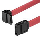 StarTech.com 12in SATA to Right Angle SATA Serial ATA Cable, Red 12 Inch Right A