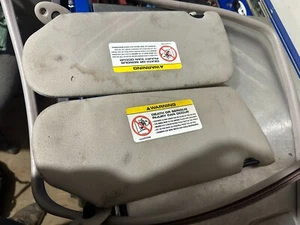 00-05 DODGE NEON SRT4 SRT-4 Interior Sunvisors - LH & RH SUN VISORS - Picture 1 of 2